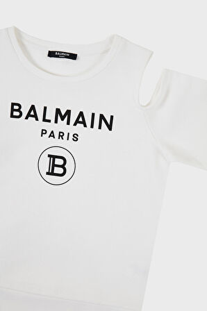 Balmain Çocuk Sweat 6M4020 MX270 130