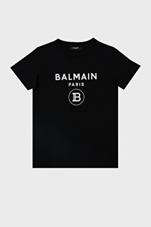 Balmain Çocuk T Shirt 6M8701 MX030 930BC