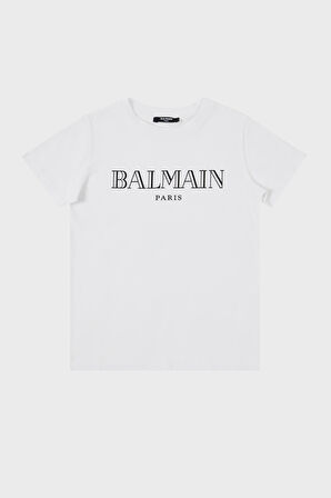 Balmain Çocuk T Shirt 6M8721 MX030 100