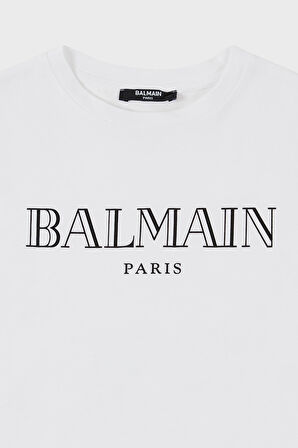 Balmain Çocuk T Shirt 6M8721 MX030 100