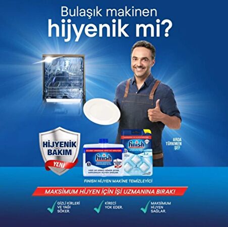 Finish Bulaşık Makinesi Temizleyici 250 Ml.