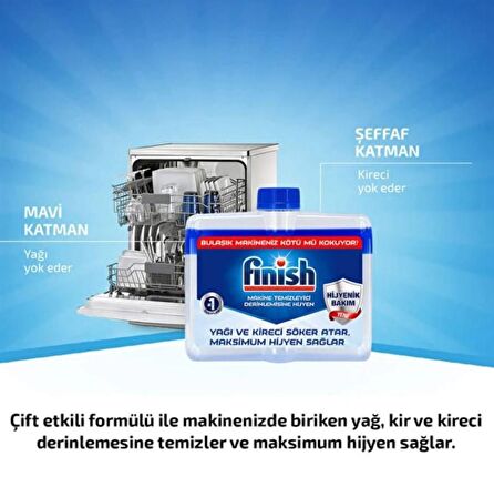 Finish Bulaşık Makinesi Temizleyici 250 Ml.