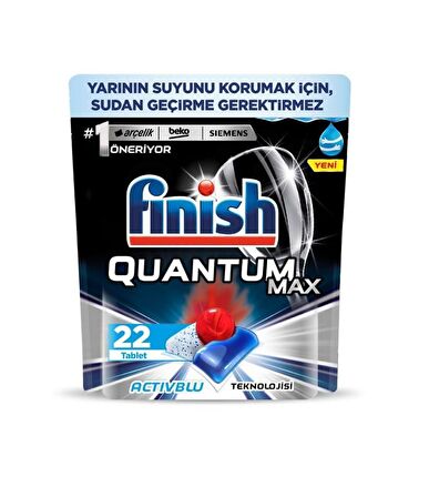 Finish Quantum Max 22 Kapsül Bulaşık Makinesi Deterjanı