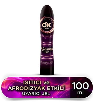 Okey Nirvana Hot Kayganlaştırıcı Jel 100 ML