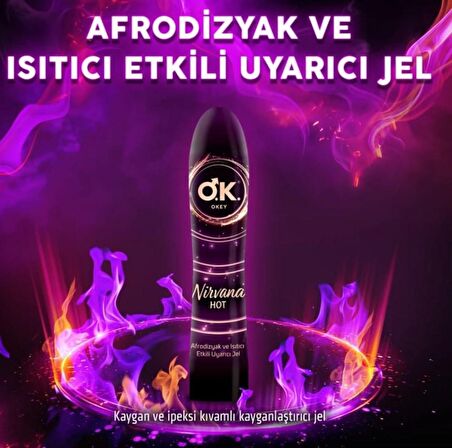 Okey Nirvana Hot Kayganlaştırıcı Jel 100 ML