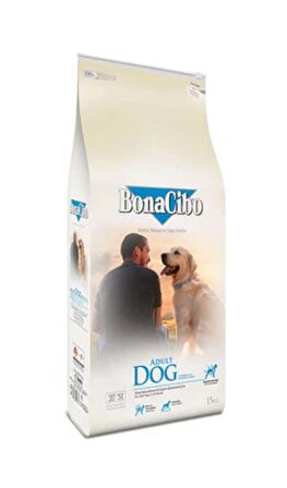 BonaCibo Adult Dog Tavuklu ve Balıklı Yetişkin Köpek Maması 15 KG