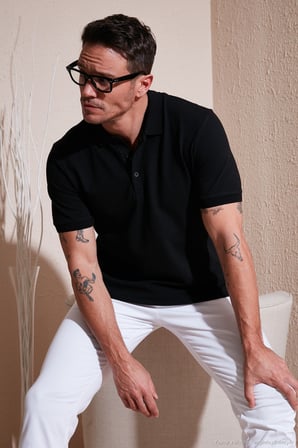 Buratti Pamuklu Regular Fit Düğmeli Polo Yaka 3'lü Paket T Shirt Erkek T SHİRT 590211827S3
