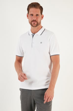 Buratti Pamuklu Regular Fit Düğmeli Polo Yaka 4'lü Paket T Shirt Erkek POLO YAKA T SHİRT 590211827S4