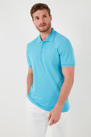 Buratti Pamuklu Regular Fit Düğmeli Polo Yaka 4'lü Paket T Shirt Erkek POLO YAKA T SHİRT 590211827S4