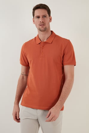 Buratti Pamuklu Regular Fit Düğmeli Polo Yaka 4'lü Paket T Shirt Erkek POLO YAKA T SHİRT 590211827S4
