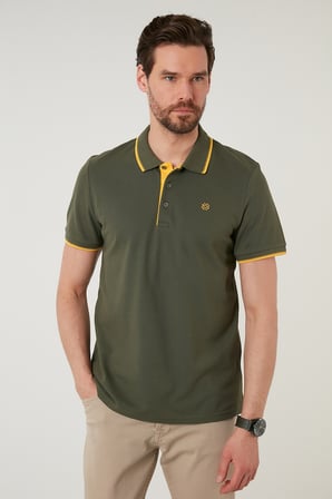 Buratti Pamuklu Regular Fit Düğmeli Polo Yaka 4'lü Paket T Shirt Erkek POLO YAKA T SHİRT 590211827S4