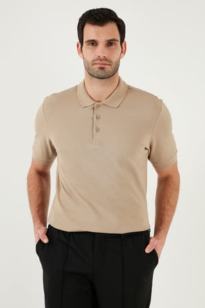 Buratti Pamuklu Regular Fit Düğmeli Polo Yaka 4'lü Paket T Shirt Erkek POLO YAKA T SHİRT 590211827S4