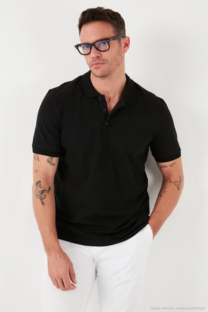 Buratti Pamuklu Regular Fit Düğmeli Polo Yaka 3'lü Paket T Shirt Erkek T SHİRT 5902127S3