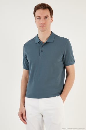 Buratti Pamuklu Regular Fit Düğmeli Polo Yaka 3'lü Paket T Shirt Erkek T SHİRT 5902127S3