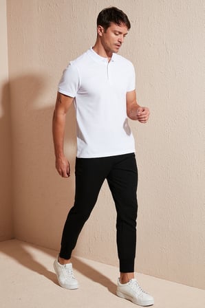 Buratti Pamuklu Regular Fit Düğmeli Polo Yaka 4'lü Paket T Shirt Erkek T SHİRT 5902127S4