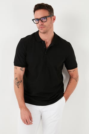 Buratti Pamuklu Regular Fit Düğmeli Polo Yaka 4'lü Paket T Shirt Erkek T SHİRT 5902127S4