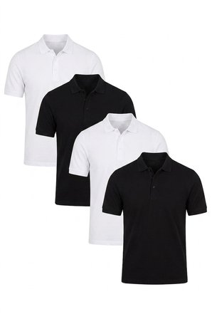 Buratti Pamuklu Regular Fit Düğmeli Polo Yaka 4'lü Paket T Shirt Erkek T SHİRT 5902127S4