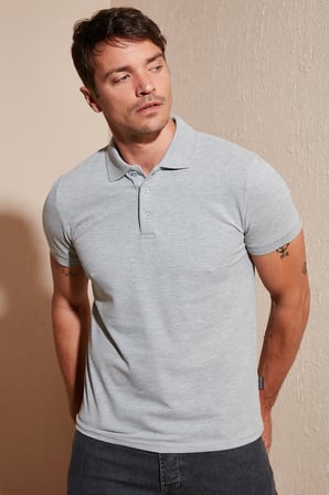 Buratti Pamuklu Regular Fit Düğmeli Polo Yaka 5'li Paket T Shirt Erkek T SHİRT 5902127S5