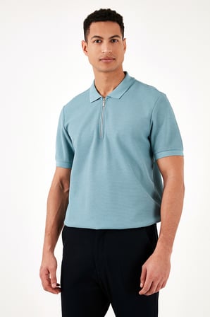 Buratti Pamuklu Regular Fit Yarım Fermuarlı 3'lü Paket Polo Yaka T Shirt Erkek POLO YAKA T SHİRT 5902434S3