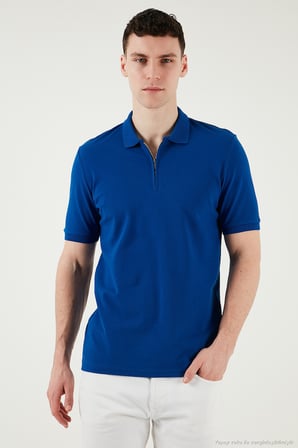 Buratti Pamuklu Regular Fit Yarım Fermuarlı 3'lü Paket Polo Yaka T Shirt Erkek POLO YAKA T SHİRT 5903008S3