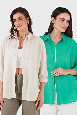 SD Luxury Kadın Gömlek 6781001S2