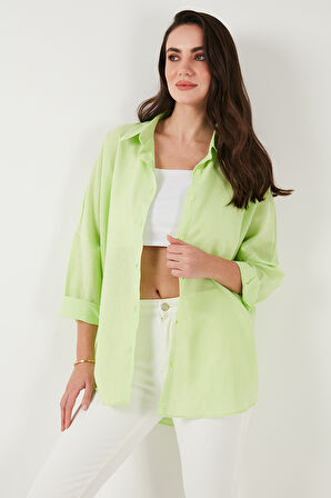 Lela Kadın Gömlek-Atlet Set 67810014979S2