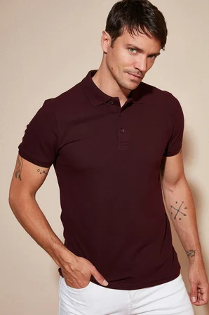 Buratti Pamuklu Regular Fit Düğmeli Polo Yaka 3'lü Paket T Shirt Erkek T SHİRT 5902127S3