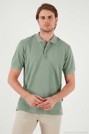 Buratti Pamuklu Regular Fit Düğmeli Polo Yaka 3'lü Paket T Shirt Erkek T SHİRT 5902127S3