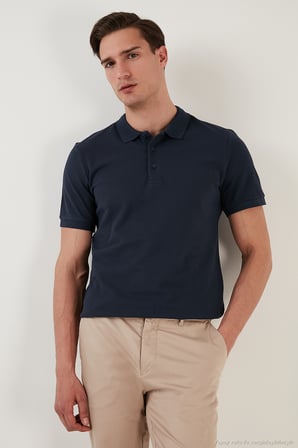 Buratti Pamuklu Regular Fit Düğmeli Polo Yaka 4'lü Paket T Shirt Erkek T SHİRT 5902127S4