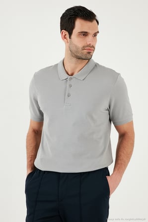 Buratti Pamuklu Regular Fit Düğmeli Polo Yaka 4'lü Paket T Shirt Erkek T SHİRT 5902127S4
