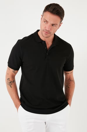 Buratti Pamuklu Regular Fit Düğmeli Polo Yaka 5'li Paket T Shirt Erkek T SHİRT 5902127S5