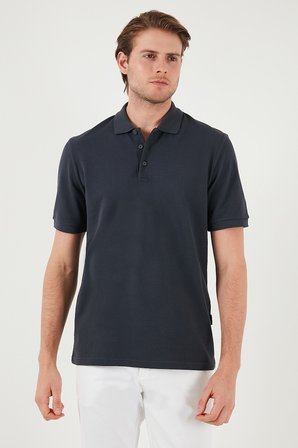 Buratti Pamuklu Regular Fit Düğmeli Polo Yaka 5'li Paket T Shirt Erkek T SHİRT 5902127S5