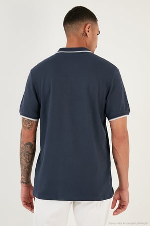 Buratti Pamuklu Slim Fit Düğmeli 2'li Paket Polo Yaka T Shirt Erkek POLO YAKA T SHİRT 5902118S2