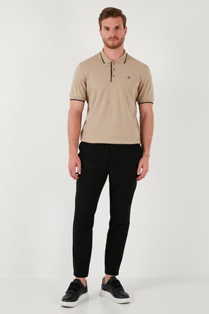 Buratti Pamuklu Slim Fit Düğmeli 2'li Paket Polo Yaka T Shirt Erkek POLO YAKA T SHİRT 5902118S2