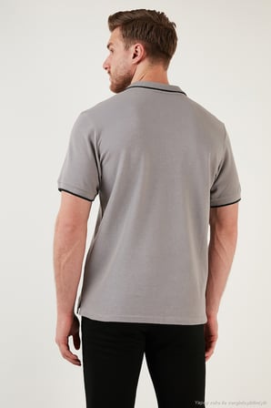 Buratti Pamuklu Slim Fit Düğmeli 2'li Paket Polo Yaka T Shirt Erkek POLO YAKA T SHİRT 5902118S2