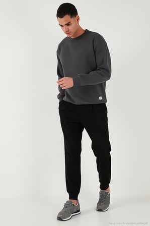 Buratti Regular Fit Bisiklet Yaka Şardonlu 2'li Paket Sweat Erkek SWEAT 5905255S2
