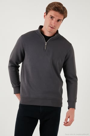 Buratti Pamuklu Regular Fit Dik Yaka 2'li Paket Sweat Erkek SWEAT 59052592S2