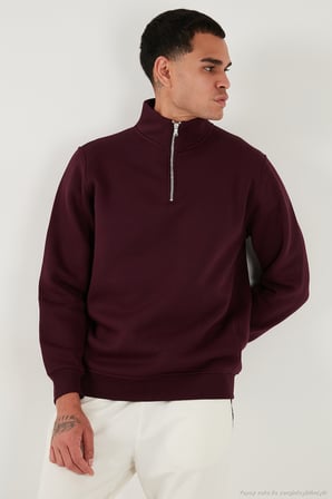 Buratti Pamuklu Regular Fit Dik Yaka 2'li Paket Sweat Erkek SWEAT 59052592S2