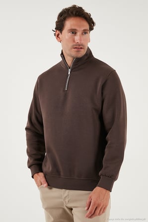 Buratti Pamuklu Regular Fit Dik Yaka 2'li Paket Sweat Erkek SWEAT 59052592S2