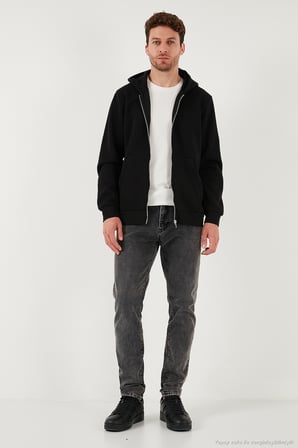 Buratti Regular Fit Kapüşonlu Kışlık 2'li Paket Sweat Erkek SWEAT 5905340S2
