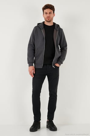 Buratti Regular Fit Kapüşonlu Kışlık 2'li Paket Sweat Erkek SWEAT 5905340S2