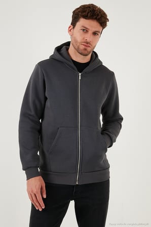 Buratti Regular Fit Kapüşonlu Kışlık 2'li Paket Sweat Erkek SWEAT 5905340S2