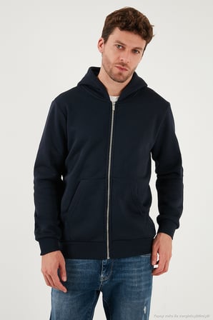 Buratti Regular Fit Kapüşonlu Kışlık 2'li Paket Sweat Erkek SWEAT 5905340S2