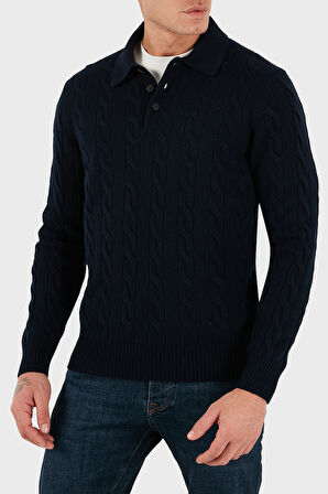 Gran Sasso Erkek Polo Yaka Kazak 23172 19651 598