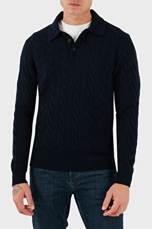 Gran Sasso Erkek Polo Yaka Kazak 23172 19651 598