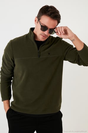 Buratti Slim Fit Anti-Pilling Tüylenme Yapmayan Şardonlu Soğuk Geçirmez  2'li Paket Polar Erkek POLAR 5906001S2