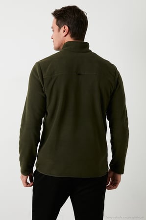 Buratti Slim Fit Anti-Pilling Tüylenme Yapmayan Şardonlu Soğuk Geçirmez  2'li Paket Polar Erkek POLAR 5906001S2