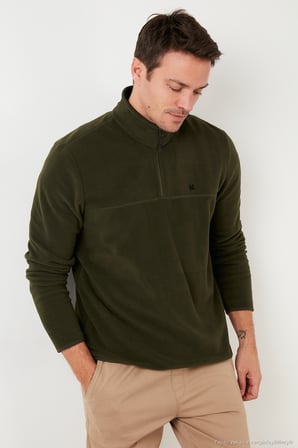 Buratti Slim Fit Anti-Pilling Tüylenme Yapmayan Şardonlu Soğuk Geçirmez  2'li Paket Polar Erkek POLAR 5906001S2