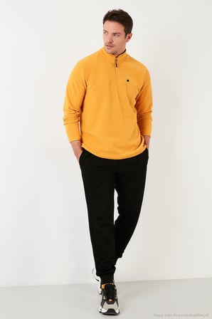 Buratti Slim Fit Anti-Pilling Tüylenme Yapmayan Şardonlu Soğuk Geçirmez  2'li Paket Polar Erkek POLAR 5906001S2