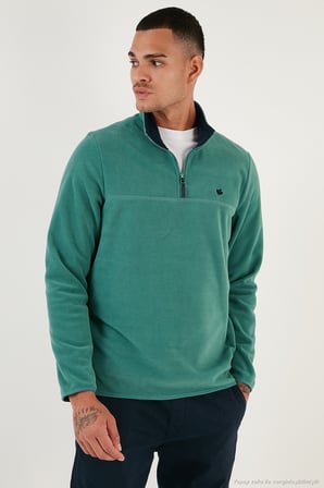 Buratti Slim Fit Anti-Pilling Tüylenme Yapmayan Şardonlu Soğuk Geçirmez  2'li Paket Polar Erkek POLAR 5906001S2